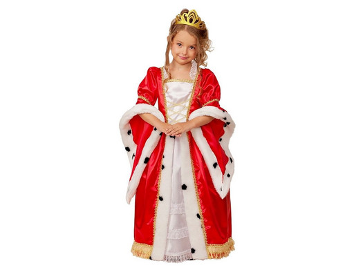Детский костюм для девочек Королева сказочная рост 104 см