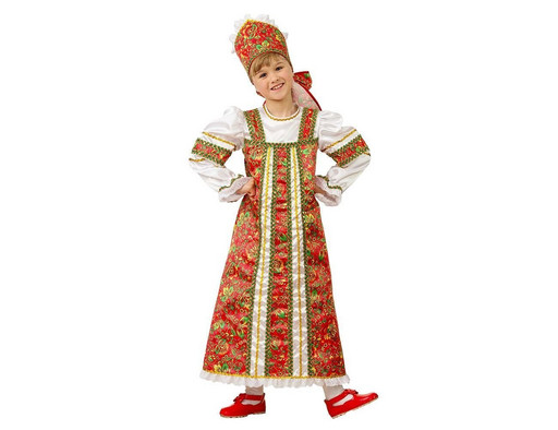 Детский костюм для девочек Аленушка из сказки рост 104 см