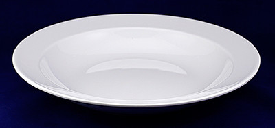 Тарелка глубокая Белая ресторанная 225 мм (ИНВ)