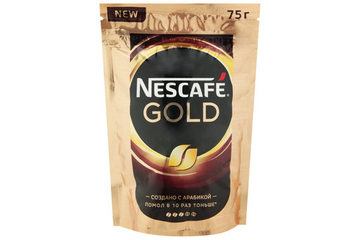 Кофе Nescafe Gold раствор.сублим м/у 75г