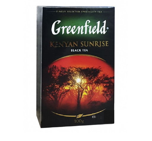 Чай Greenfield Kenyan Sunrise черный 100г