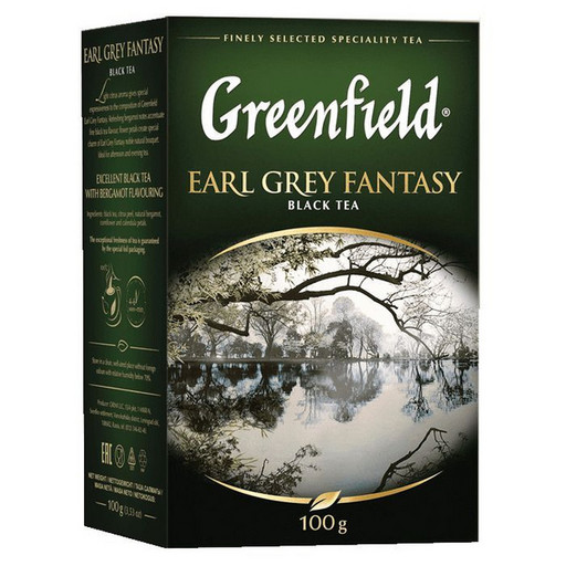 Чай Greenfield Earl Grey fantasy черный 100г