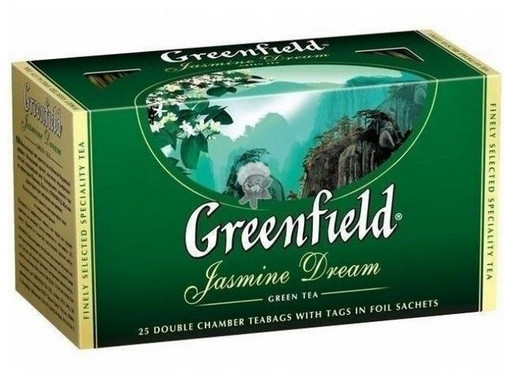 Чай Greenfield Green Jasmine Dream 25*2г