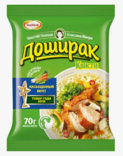 Лапша Доширак Квисти со вкусом курицы м/у 70г