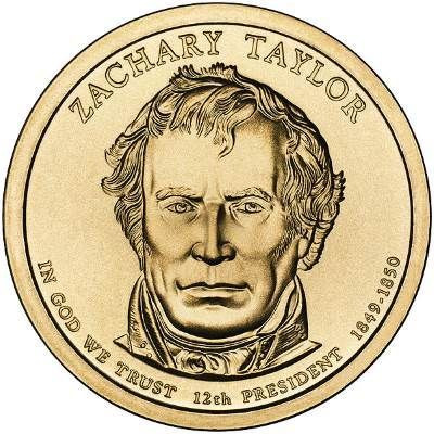 1 доллар США 2009 «12-й Президент США Закари Тейлор»