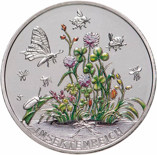 5 евро Германия 2022 «Чудесный мир насекомых»