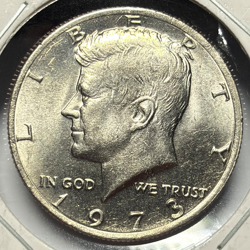 50 центов США 1973 «Кеннеди»