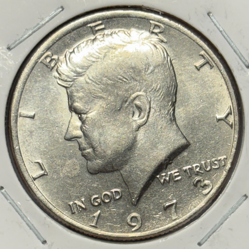 50 центов США 1973 «Кеннеди» V2