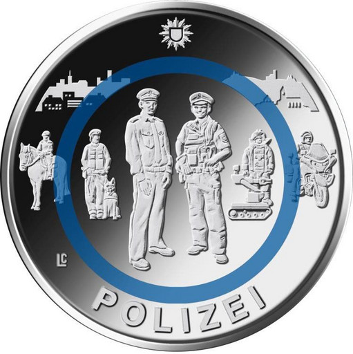 10 евро Германия 2024 «Полиция»