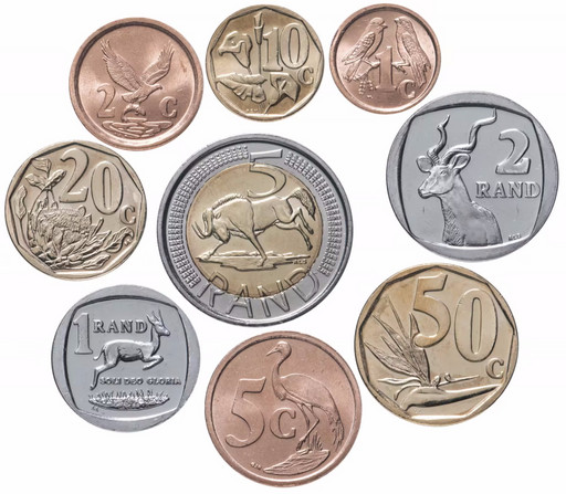 Набор 9 монет ЮАР 2001-2010