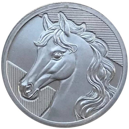 Монетовидный жетон 2026 «Год Лошади» СПМД