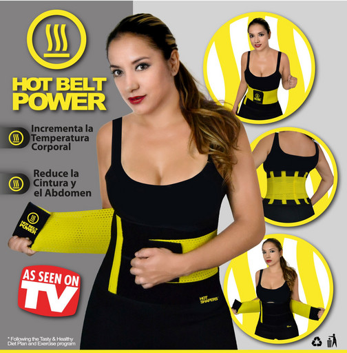 Утягивающий пояс для похудения Hot Shapers Hot Belt Power