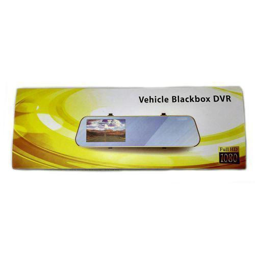 Зеркало заднего вида с видеорегистратором DVR DV460 с двумя камерами Gold