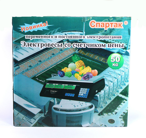 Весы спатрак ACS 50KG (5),Торговые электронные весы Спартак до 50 кг