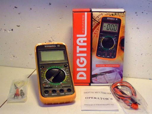 Мультиметр цифровой DT-9208А