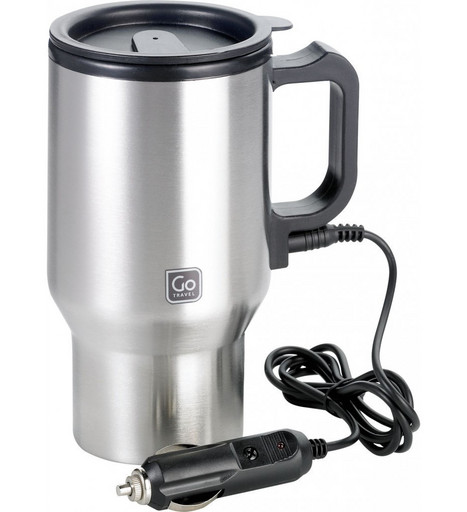 Heated travel mug, термокружка с подогревом, автомобильная термокружка, термокружка от прикуривателя