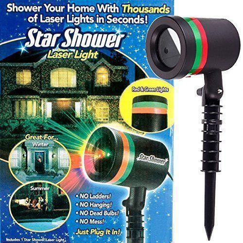 УЛИЧНЫЙ ЛАЗЕРНЫЙ ПРОЕКТОР STAR SHOWER LASER LIGHT