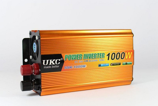 Преобразователь / автомобильный инвертор UKC AC/DC SSK 1000W 24V