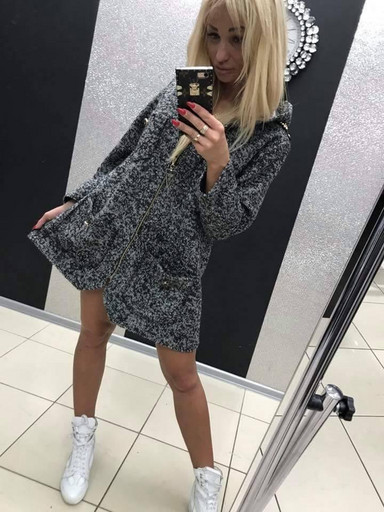 Пальто букле