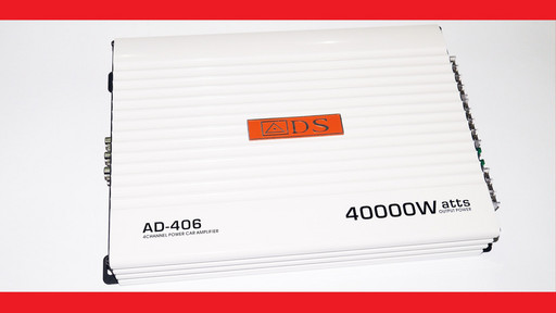Автомобильный усилитель звука ADS AD-406 4000Вт 4-х канальный