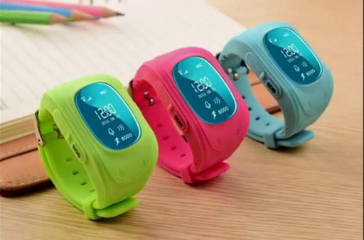 Смарт-часы, умные детские часы Smart Baby Watch Excelvan Q50 с функцией GPS трекера и телефона.