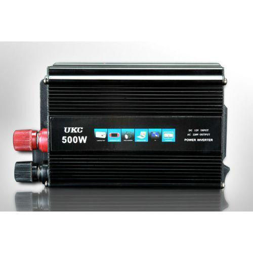 Преобразователь авто инвертор UKC 12V-220V 500W