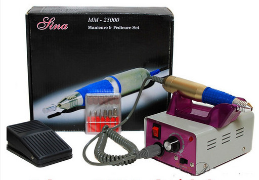 Машинка для маникюра и педикюра фрезер Beauty nail NN 25000