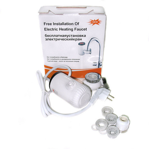 Проточный водонагреватель мини бойлер Water Heater plumber free RX-013