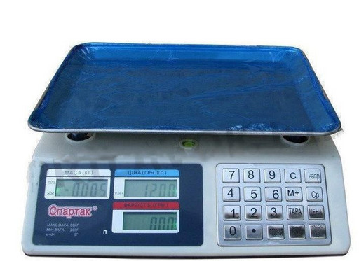 Весы ACS 50kg/5g CK 982S Metal Button