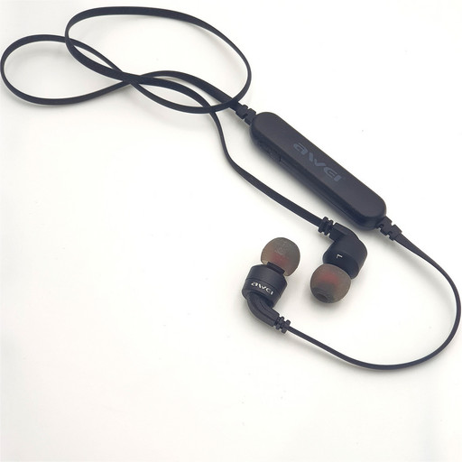 Беспроводные наушники с микрофоном Bluetooth гарнитура AWEI A960BL черные