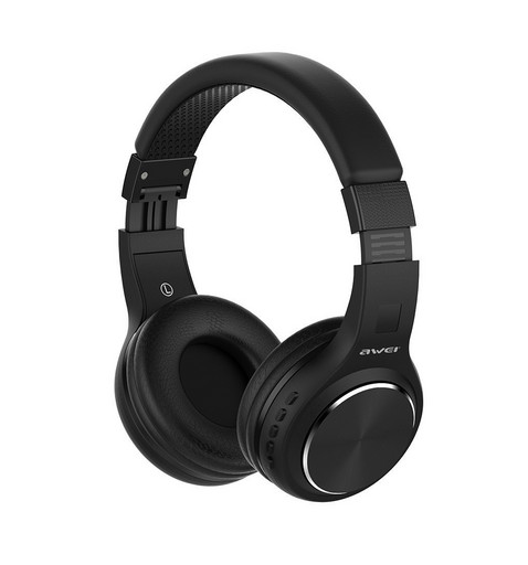 Беспроводные Bluetooth наушники гарнитура Awei A600BL Black