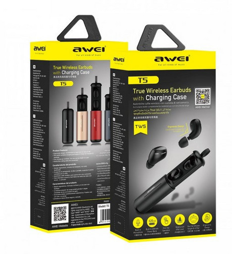 Беспроводные Bluetooth наушники Awei T5