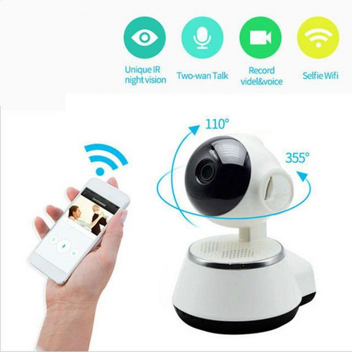 Видеокамера наблюдения для дома Smart Net Camera IPC-V380-Q3S, WiFi камера (Вайфай камера)