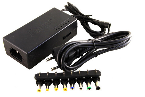 Зарядка автомобильная 12V для ноутбука 120W + 220V в коробке (50)