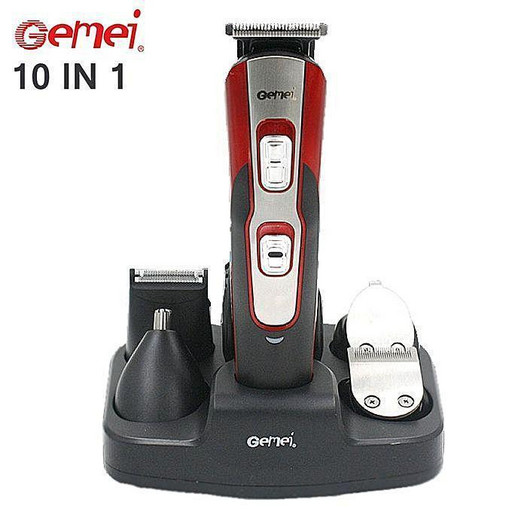 Электробритва, триммер, машинка для стрижки Gemei GM-592 10 в 1