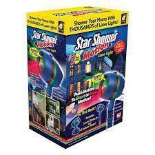 Лазерный звездный проектор Star Shower Motion Laser Light Projector