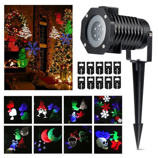 Christmas Laser Projector 16 картриджей № 16F