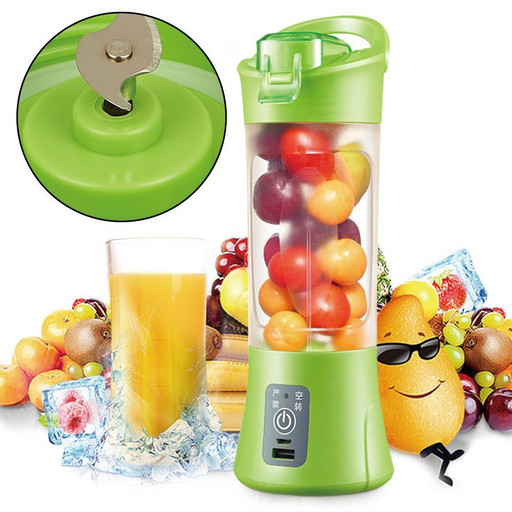 Фитнес-блендер Smart Juice Cup Fruits QL-602 Портативный миксер, шейкер с USB SMU Shop