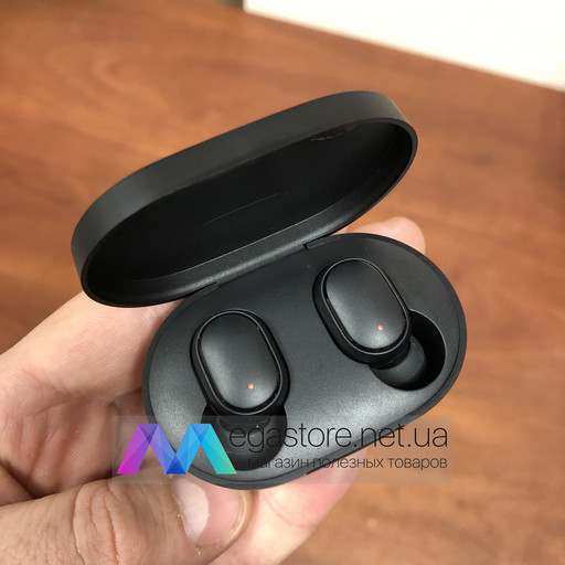 Беспроводные bluetooth наушники Xiaomi Redmi AirDots BT5.0 с кейсом для зарядки сяоми редми аирдотс черные