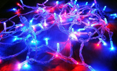 Гирлянда Нить 400 LED RGB