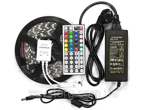 Набор Лента Led RGB 5050 300 LED 5 м.