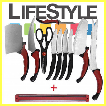 Превосходный набор кухонных ножей Contour Pro Knives (Контр Про) с магнитным держателем. АКЦИЯ - Скидка 30%