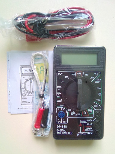 Цифровий мультиметр DT838