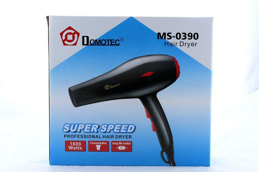 Фен MS 0390 1600W 12