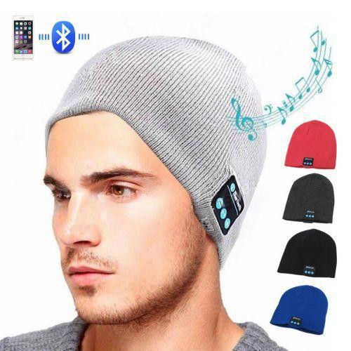 Шапка с bluetooth наушниками SPS Hat BT Grey