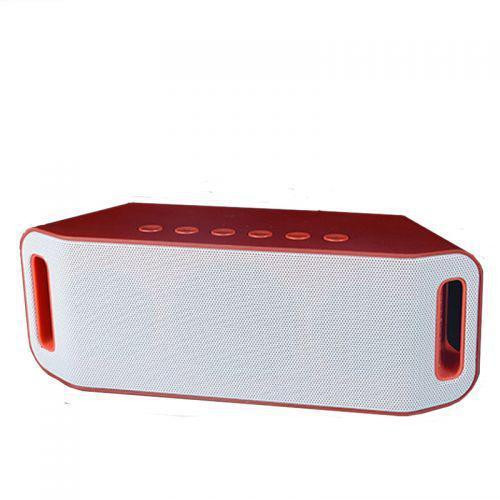 Портативная bluetooth колонка MP3 плеер SPS S204 Red