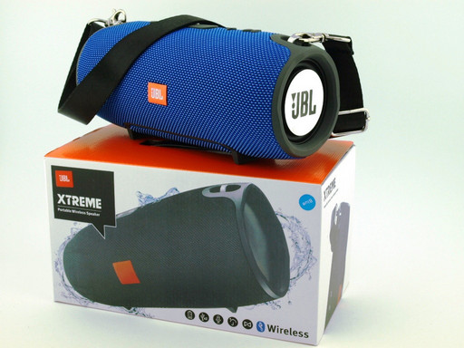 JBL XTREME 13 small Bluetooth колонка 40W с FM MP3 копия, синяя