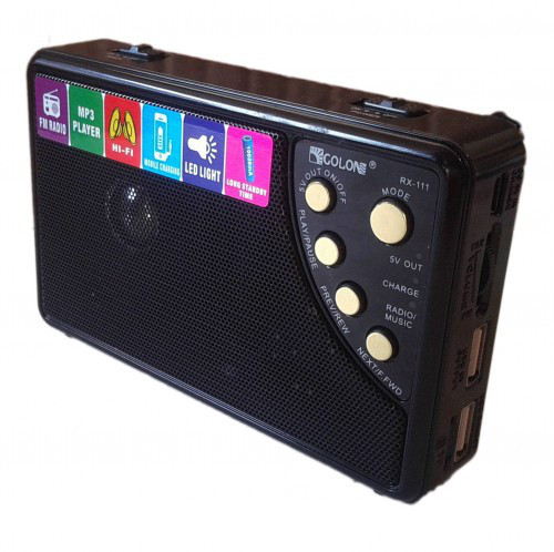 Радиоприемник Power bank Golon RX-111 на 2 USB