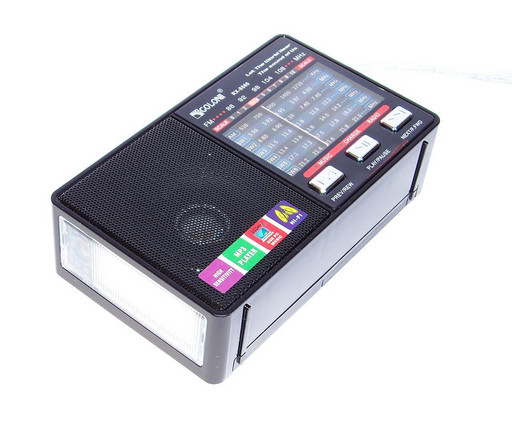 Радио Golon RX-8866 (8868) FM/AM/SW/ MP3 + фонарик, черная