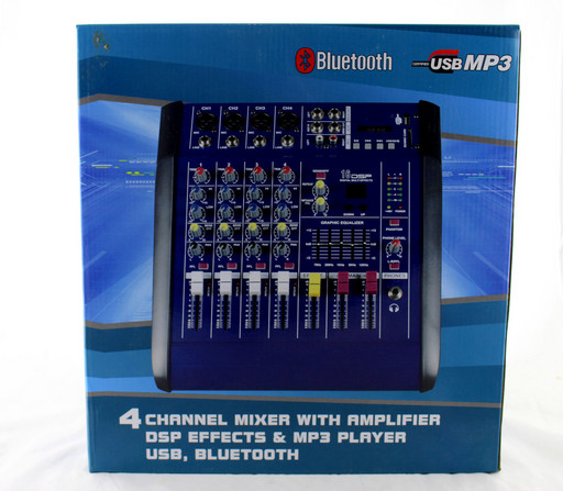 Аудио микшер Mixer BT 4200D 4ch. (4)
